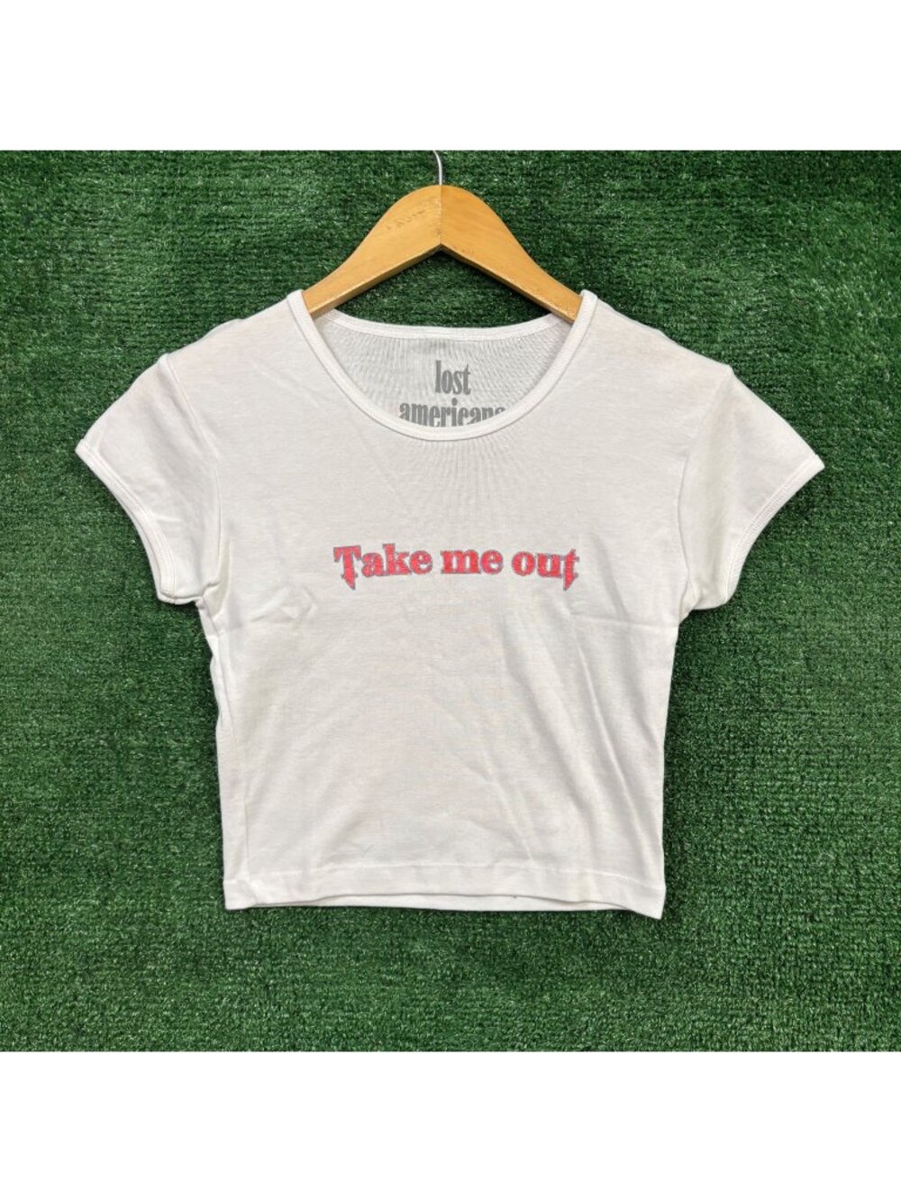 Machine Gun Kelly Take Me Out Baby Tee Size Medium